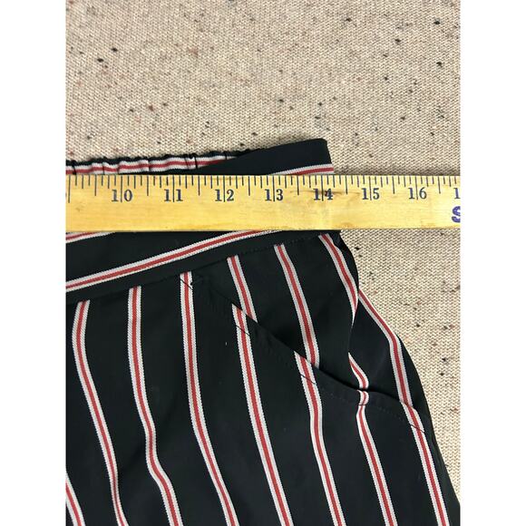 Max Studio Small Stripe Crop Palazzo Pants - Picture 3 of 7